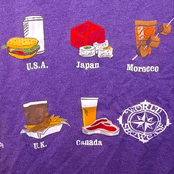 Disney EPCOT World Showcase DRINKS AROUND THE WORLD CHALLENGE Checklist T-Shirt - Picture 6 of 6